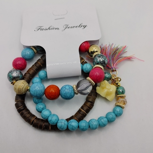 Host Pick 3 PC boho bracelet set - Picture 3 of 5